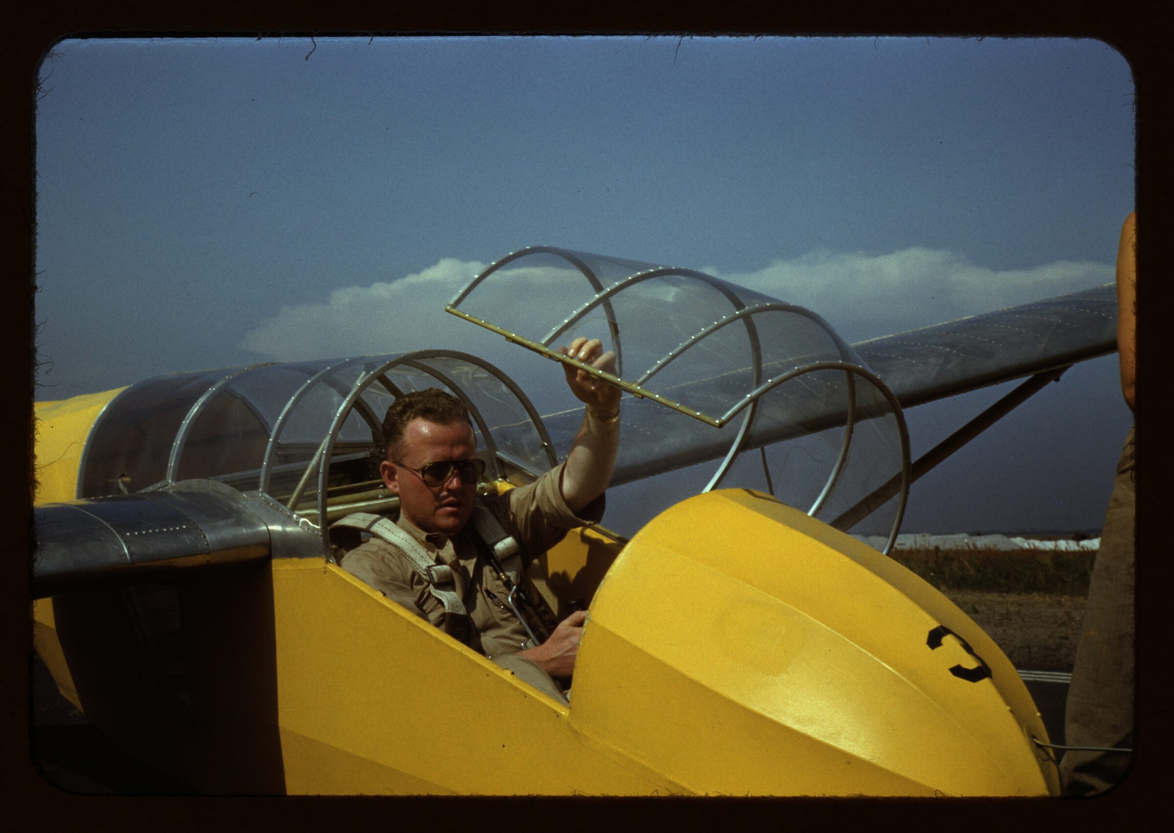Marine glider pilot training at Page Field on Parris Island